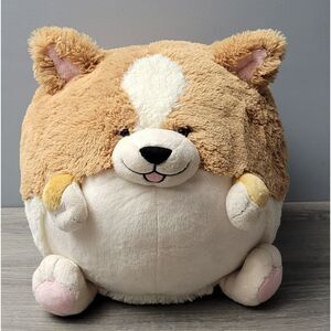 Squishable‎ 2016 Round Corgi XL Tan Plush Stuffed Animal